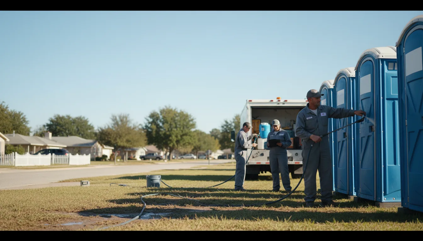 Long-Term Portable Toilet Rental in Kingsland, TX near me